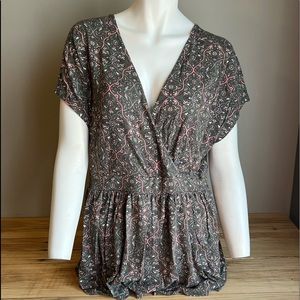 Torrid Surplice Babydoll Tee Size 0X